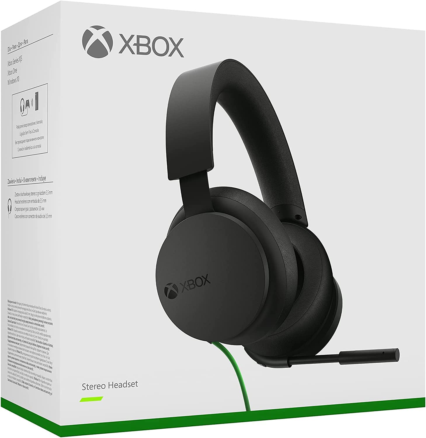 CUFFIA MICROSOFT XBOX S-X - ONE - PC PER CHAT NERA